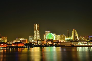 Naklejka premium Minatomirai
