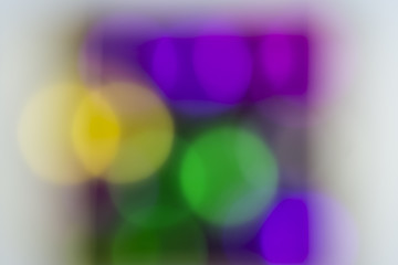 Bokeh many colors,blur shot
