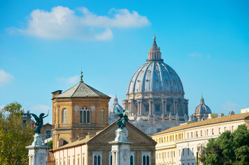 Fototapeta na wymiar Famous Rome architecture, italy