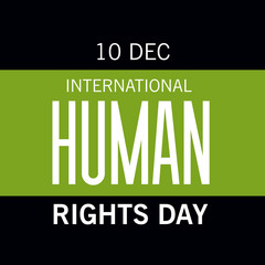 Human Rights Day.