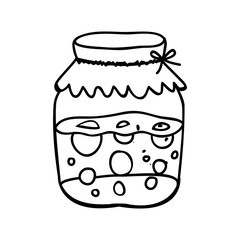 filled jar icon image vector illustration design 