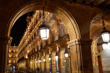 Obraz premium Salamanca Plaza Mayor in Spain
