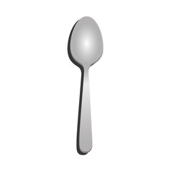 spoon cutlery icon image vector illustration design 