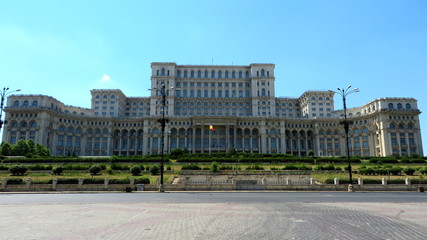 Fototapeta na wymiar The Palace of the Parliament