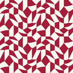 Abstract geometric red graphic design unique pattern