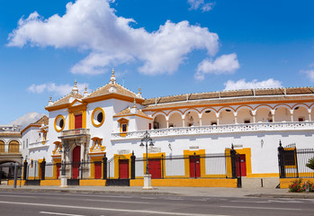 Fototapeta premium Seville Maestranza bullring plaza toros Sevilla