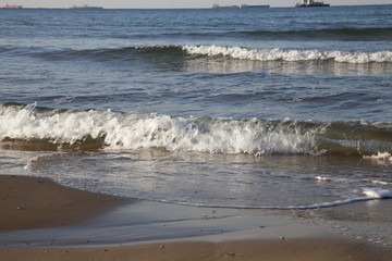 waves at sea
