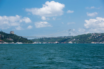 Bosphorus bridge in Istanbul