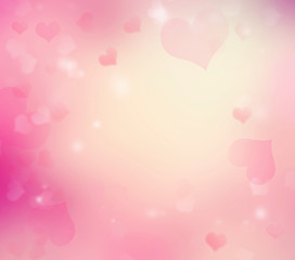 Background hearts.Valentine background illustration.Heart shape holiday wallpaper.