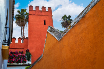 Seville Juderia barrio Andalusia Sevilla Spain