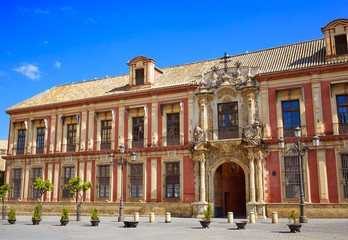 Fototapeta na wymiar Seville Palacio Arzobispal of Sevilla Andalusia