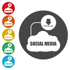 Social media design, Social media icon