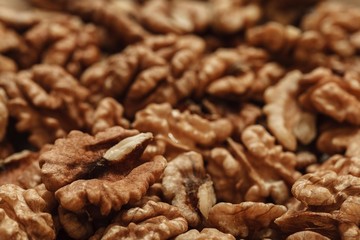 walnuts background, walnut photo, peeled walnuts, raw walnuts photo