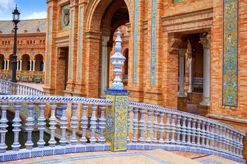 Obraz premium Seville Sevilla Plaza de Espana Andalusia Spain