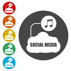 Social media design, Social media icon