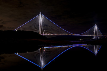 Yavuz Sultan Selim Bridge in Istanbul, Turkey