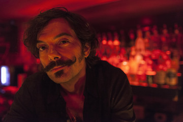 Portrait of a bartender at a nightclub