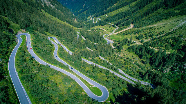 Hochalpenstrasse Silvretta-Montafon / Galt&uuml;r