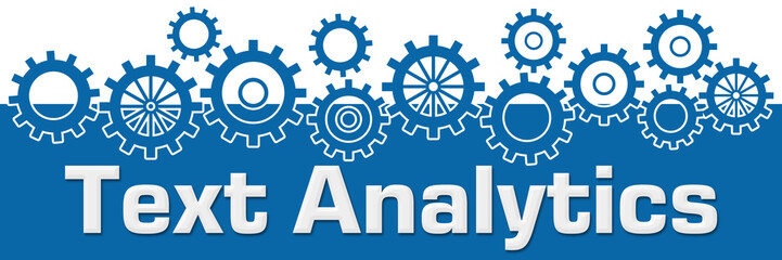 Text Analytics Gears On Top Horizontal 