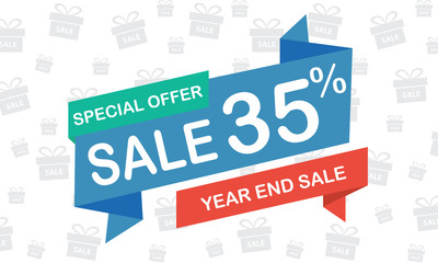 sale 35 percent year end 