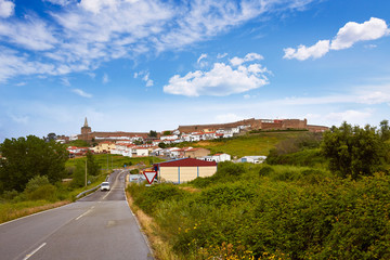 Galisteo village in Caceres of Extremadura