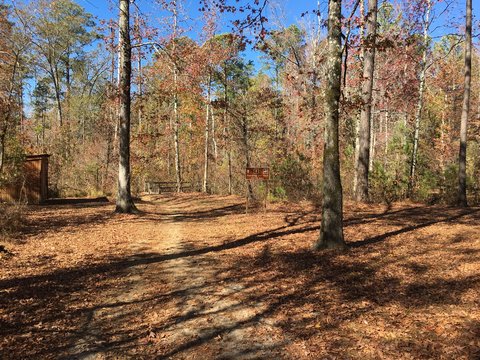 Hiking Trailhead Along The Natchez Trace Parkway