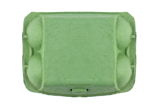 Top view of simple green egg holder