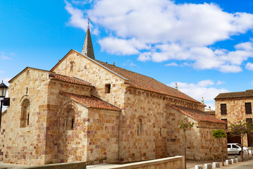 Fototapeta na wymiar Zamora San Cipriano church in Spain