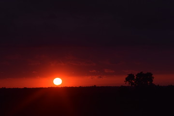offset sunset