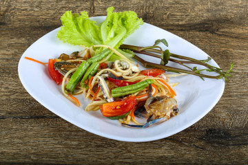 Thai spice crab salad