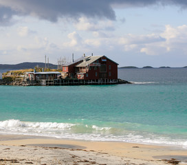 Coast of the Norwegian Sea.Tromso