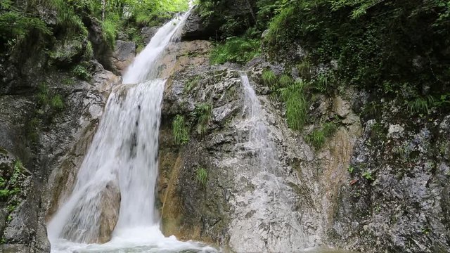 K&ouml;nigsbachfall; K&ouml;nigssee, Sommer 
