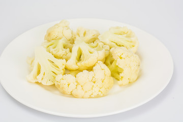 Cauliflower Boiled with Curry