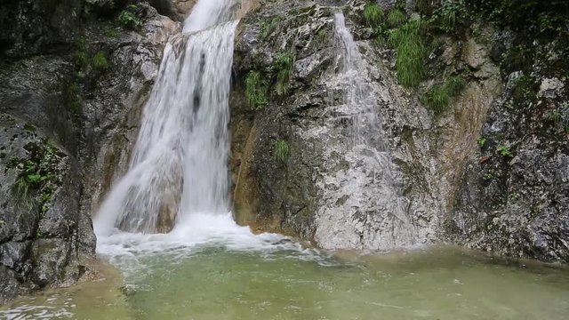 K&ouml;nigsbachfall; K&ouml;nigssee, Sommer 