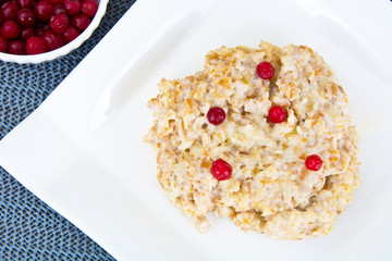 Oatmeal with Cranberries