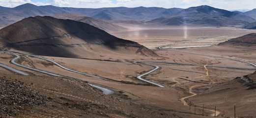  Destroyed environment on Tibetan plateau soil erosion and dust