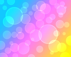 Background with bokeh pattern