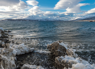  Coast of the Norwegian Sea.Tromso