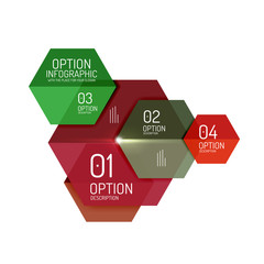 Infographic banner layouts