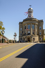 Fototapeta na wymiar Bath City Hall, Maine, USA
