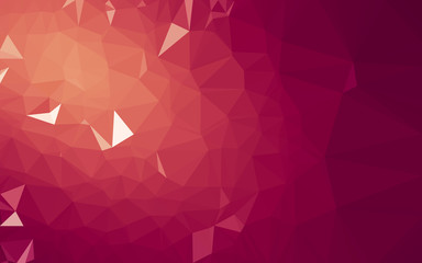 Abstract low poly background, geometry triangle