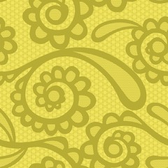 Vintage floral seamless pattern.