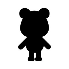 bear animal icon image vector illustration design 