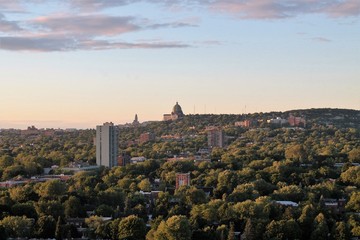 Naklejka premium ville verte