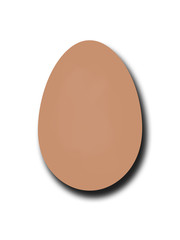 Simple Organic Brown Egg