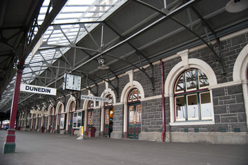 Railway Station, Dunedin, NZ.