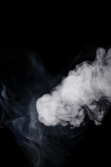 Abstract white smoke Weipa