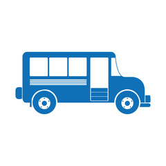 vintage bus icon image vector illustration design 