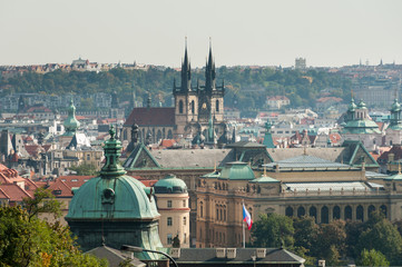 Prague cityscape
