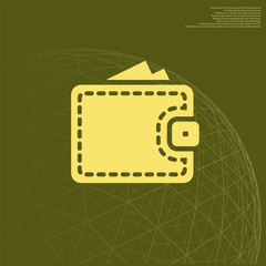 Wallet web icon